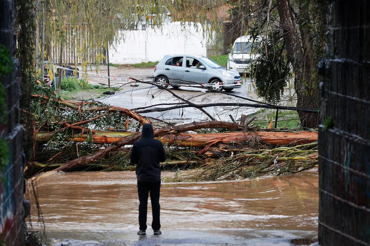 El norte bajo la lluvia