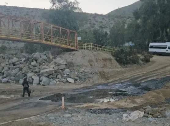 La quebrada espera el análisis